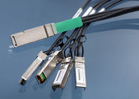 Весьма QSFP + медный кабель, QSFP+ к SFP+ дуют вне кабель для сети