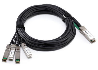 1M пассивное 40GBASE-CR4 QSFP + медный кабель к 4 кабелю 10GBASE-CU SFP+